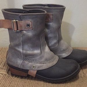 Sorel Slimpack Riding Boot Short Rain Boot Sz. 6.5